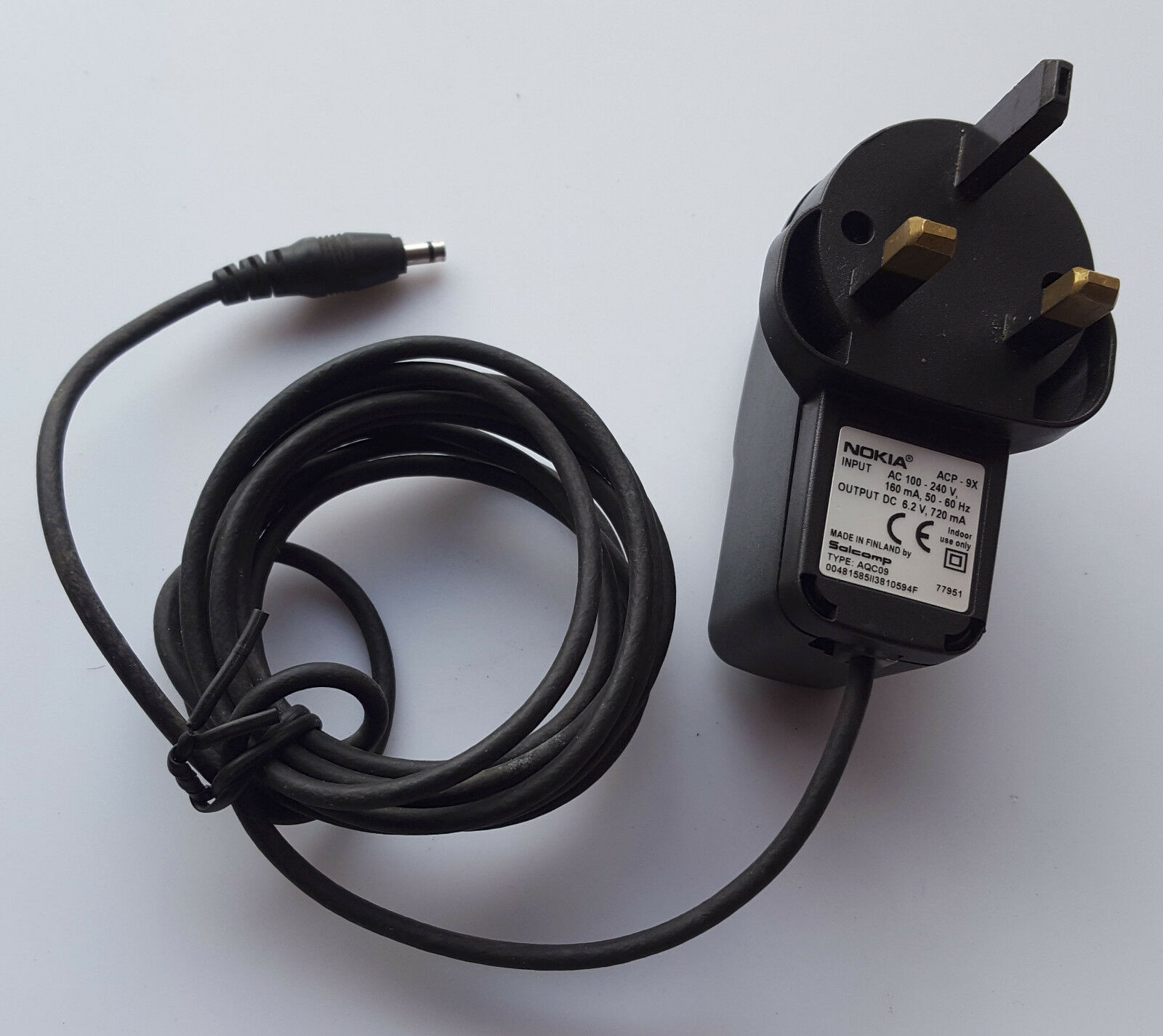 New 6.2V 0.72A NOKIA ACP-9X Power Supply Ac Adapter